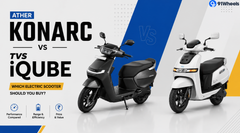 Ather Konarc vs TVS iQube: Price, Range, Battery and Features Ather Konarc vs TVS iQube: Price, Range, Battery and Features
